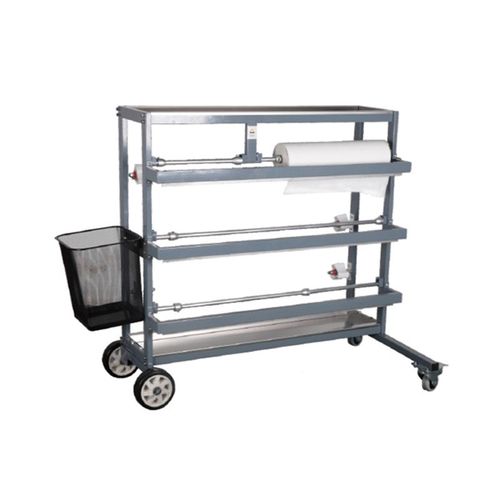 汽车喷漆贴膜手推车式切纸架 多功能钣金切纸机 遮蔽纸切纸车工具