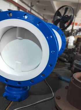 D641F46-10P 气动全衬四氟法兰蝶阀 气动调节切断蝶阀 衬氟蝶阀