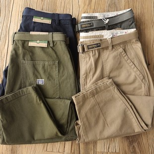 裤 工装 男宽松OG107军裤 改良版 秋季 口袋阿美咔叽复古纯棉长裤 美式