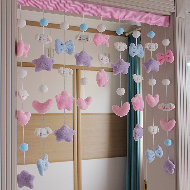 儿童男女玉贵蓝光小白韩式半帘短帘门帘纱帘美式乡村厨房帘隔断帘