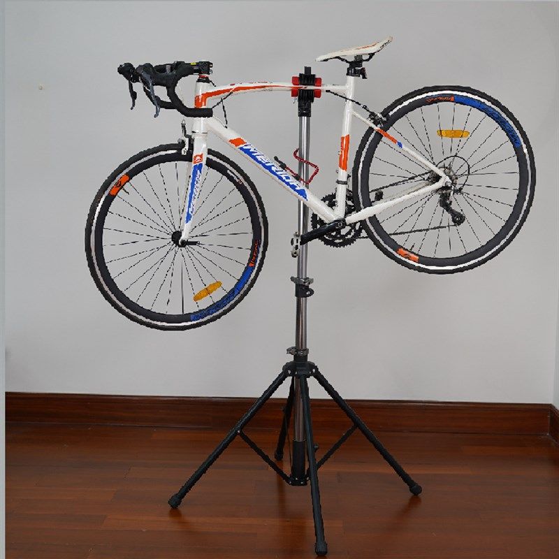 源头工厂自行车修理架修理台展示台山地车维修架车架