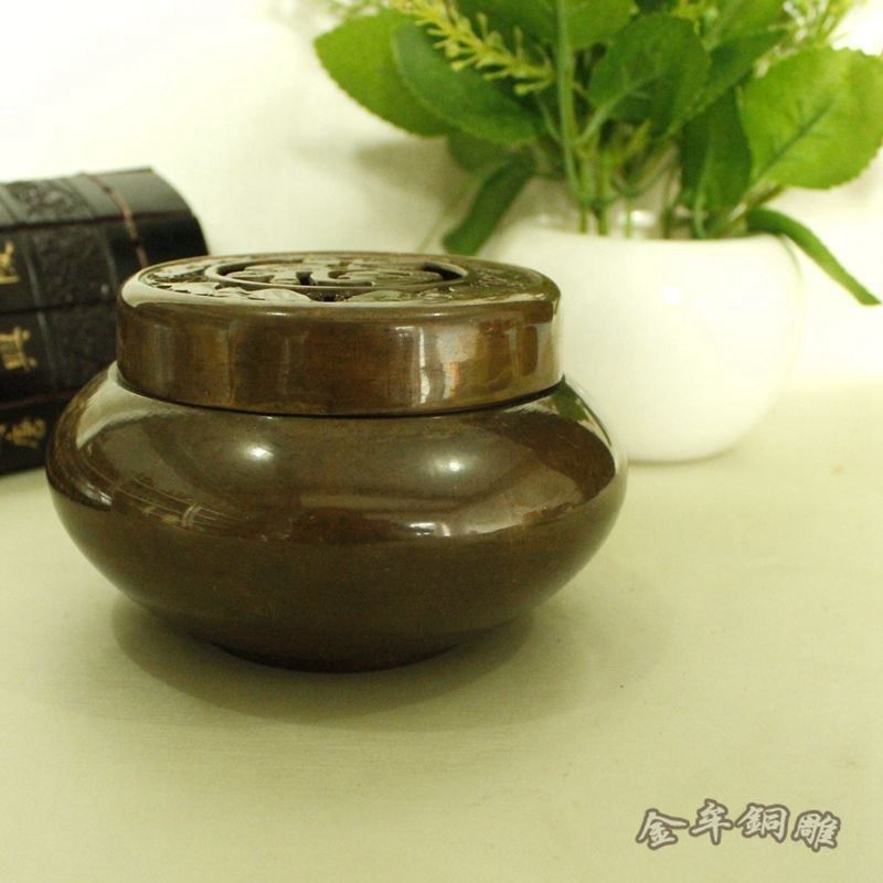 纯黄铜福香炉 仿古香炉 熏香炉香薰炉摆件 塔香盘香炉 铜工艺品,特色手工艺,其他特色工艺品,淘宝优惠券,粉丝福利购,淘宝优惠卷