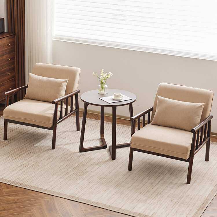 单人沙发椅实木阳台休闲椅客厅房间布艺靠背椅酒店接待洽谈桌椅,模玩/动漫/周边/娃圈三坑/桌游,模型制作工具/辅料耗材,淘宝优惠券,粉丝福利购,淘宝优惠卷