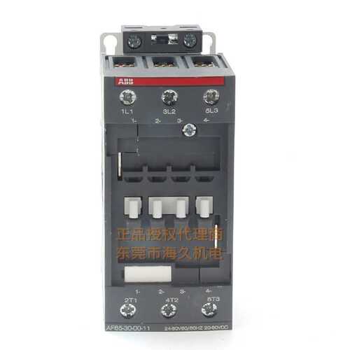 ABB交直流通用接触器AF30-30-00-13*100-250V AC/DC；10239924