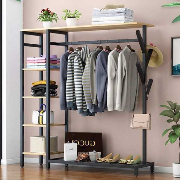 落地客厅多功能组合家用收纳鞋架出租房衣柜一体挂衣架卧室衣帽架,模玩/动漫/周边/娃圈三坑/桌游,模型制作工具/辅料耗材,淘宝优惠券,粉丝福利购,淘宝优惠卷