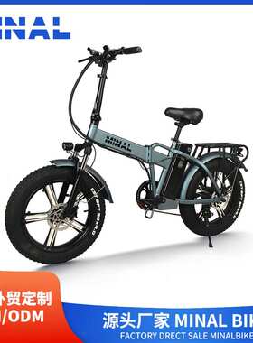 外贸出口MINAL电动自行车FTC200一体轮48V350W10.5A 03