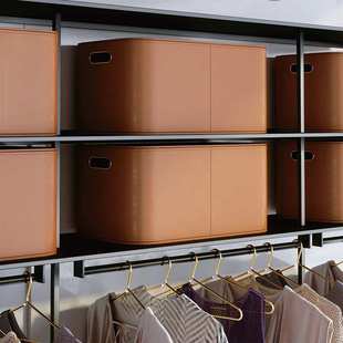 不止收纳衣柜收纳箱家用衣物裤子特大号储物箱带盖整理箱收纳神器