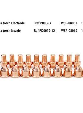【电商专场】CB70电极喷嘴20件套 PR0063电极，PD0019-12喷嘴
