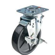 CNGS150-U 6寸黑色聚氨酯活动 载重160KG 米思米