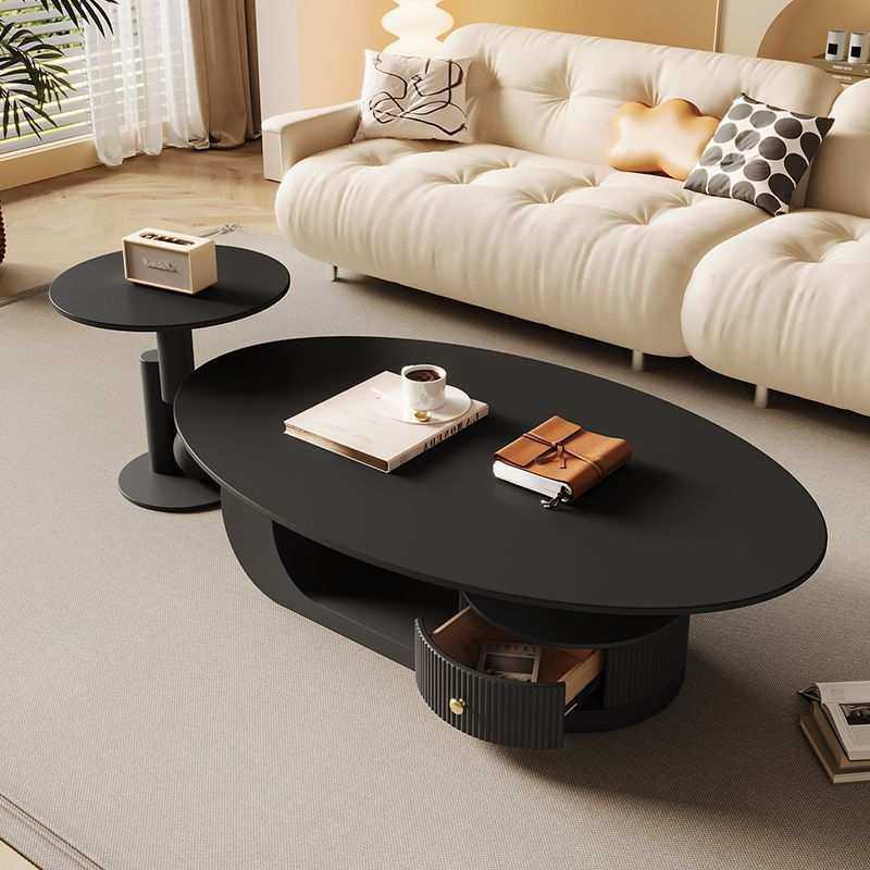 奶油风岩板椭圆形茶几客厅铁艺茶几小户型新款网红茶桌边几套装,模玩/动漫/周边/娃圈三坑/桌游,模型制作工具/辅料耗材,淘宝优惠券,粉丝福利购,淘宝优惠卷