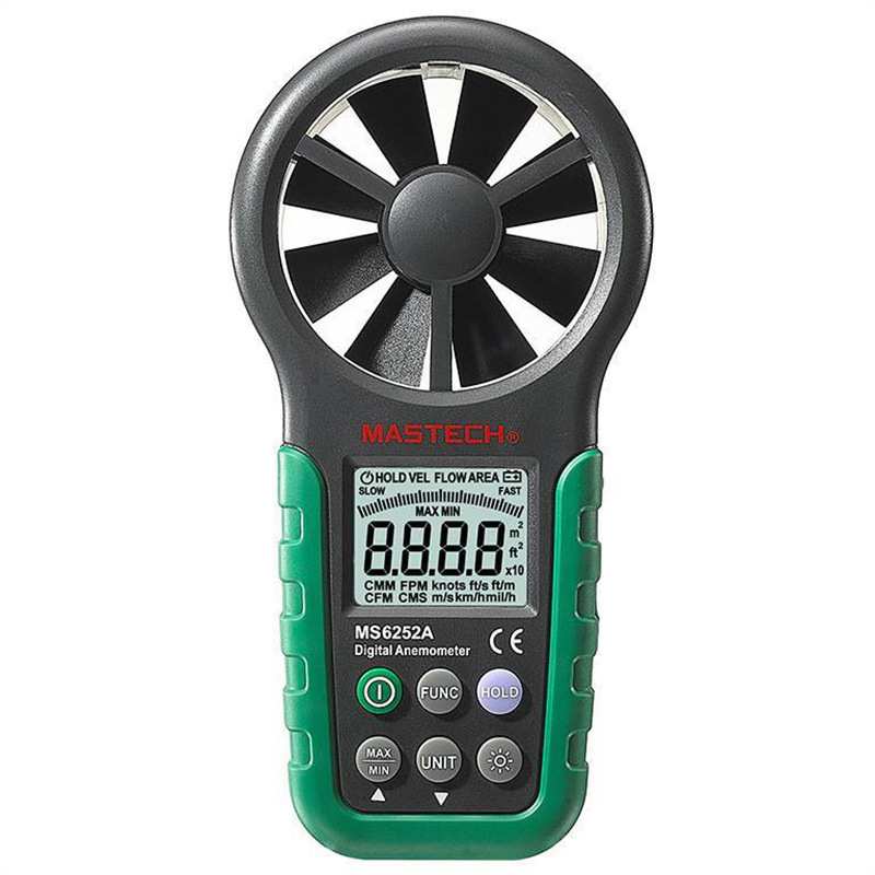 华仪MS6252A数字式手持式高精度风速仪风温仪风速计风温计风速表
