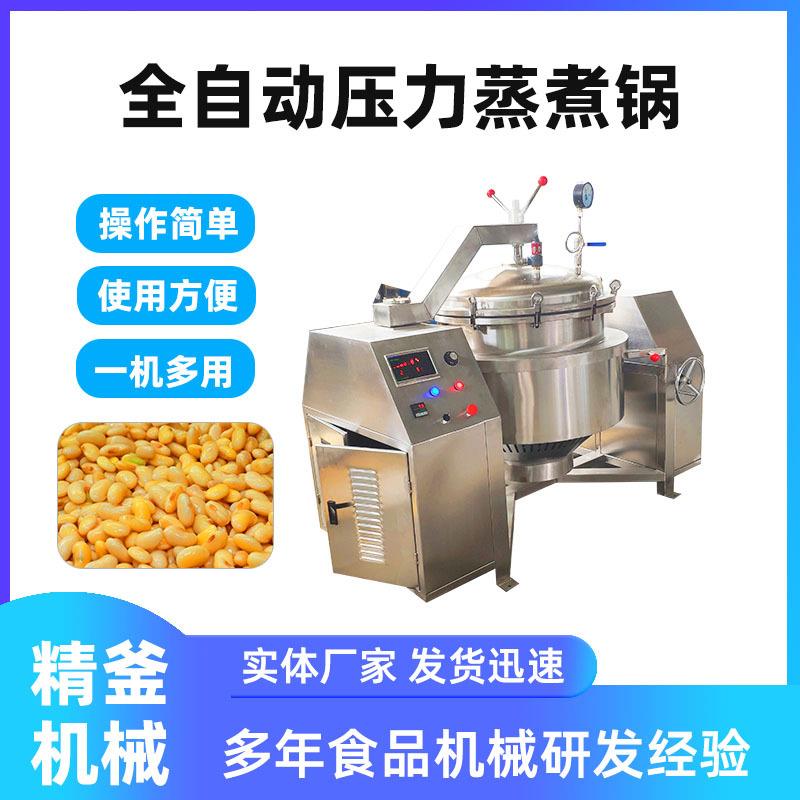 工业用高温高压蒸煮锅大容量全自动高压锅电加热粽子压力蒸煮锅