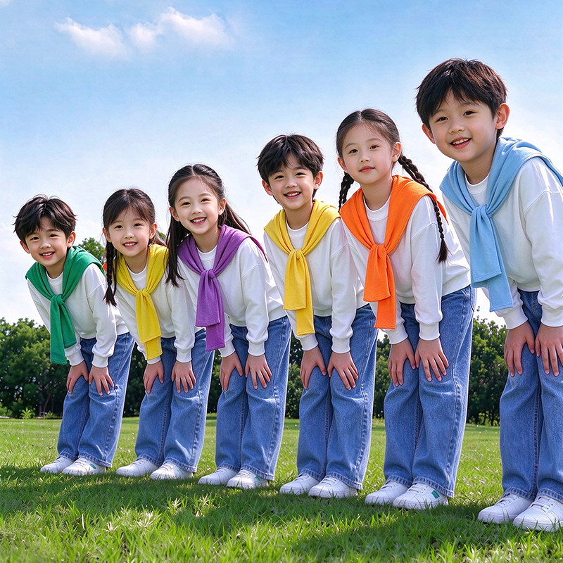 儿童运动会啦啦队服装