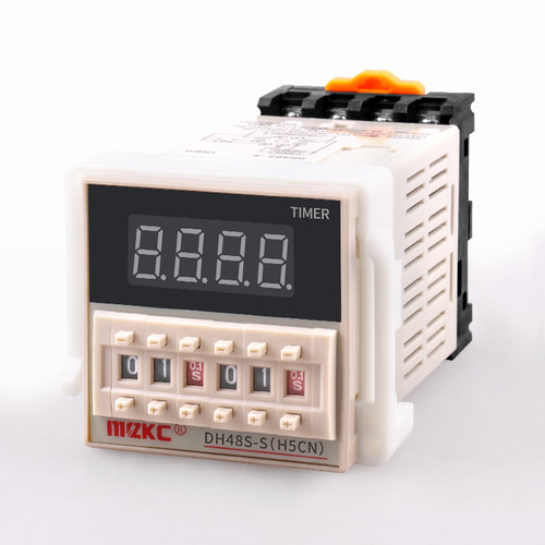 数显时间继电器DH48S-S无限循环控制器2Z通电延时器220V 380V 24V
