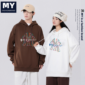 MY官方正品2024秋季时尚男女同款情侣卫衣儿童卡通印花时尚卫衣G