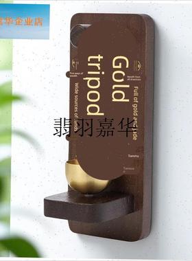 进门招财神摆件风铃礼物乔迁入z户门玄关布置挂摆台覆古铃铛冰箱,