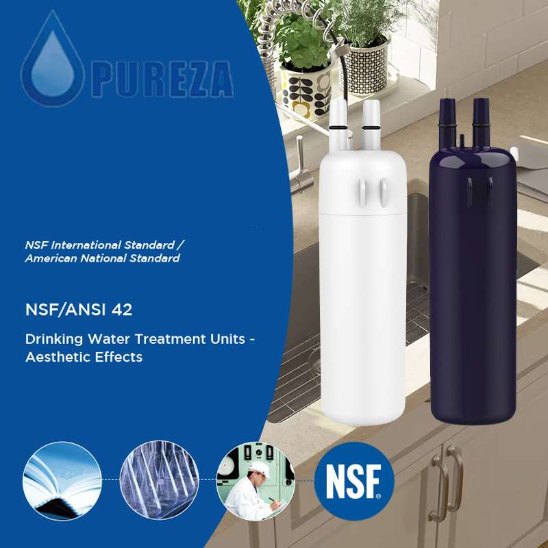碧纯滤芯适用EDR1RXD1冰箱水滤器9081冰箱滤芯FILTER1活性炭滤芯