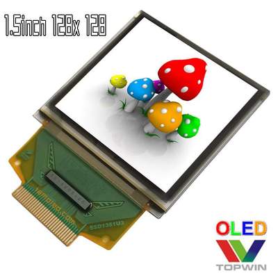 1.5寸彩色oled液晶显示屏30脚接插topwin拓微UG2828GDEDF11