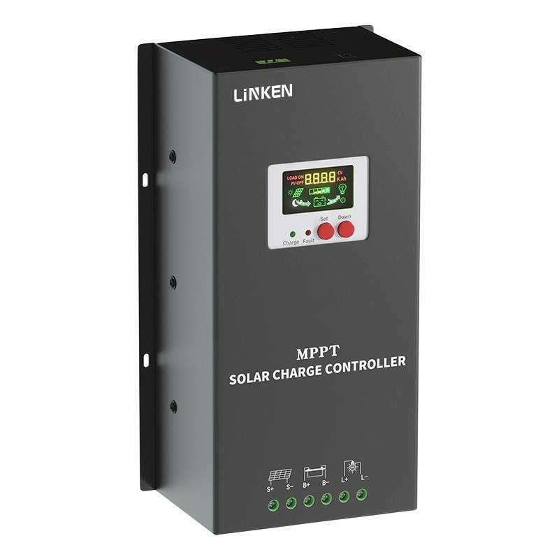 MPPT太阳能控制器80A 12V-48V光伏230V发电全自动 太阳能板光伏发