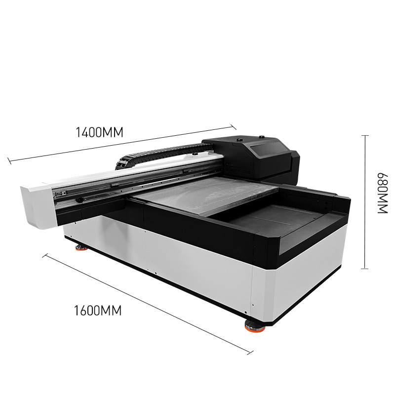 UV打印机9060工业喷头g5i升降平板可打圆柱瓶子行李箱皮革uv直喷