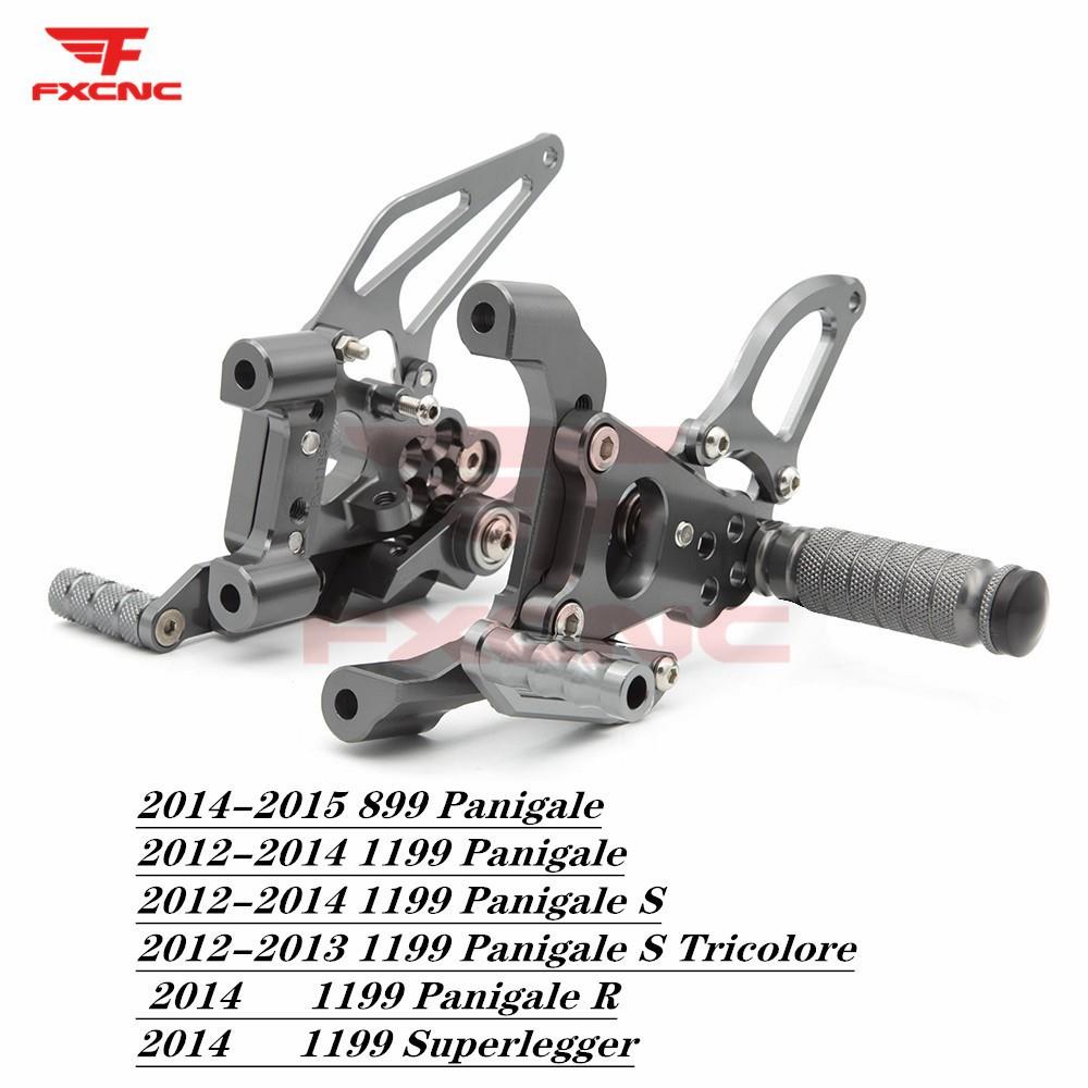 适用于杜卡迪DUCATI1199899改装竞技升高脚踏总成CNC增高支架