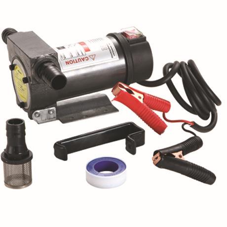 富宇电动柴油泵直流12V/24V/220V200W自吸夹电瓶抽油泵FY-607