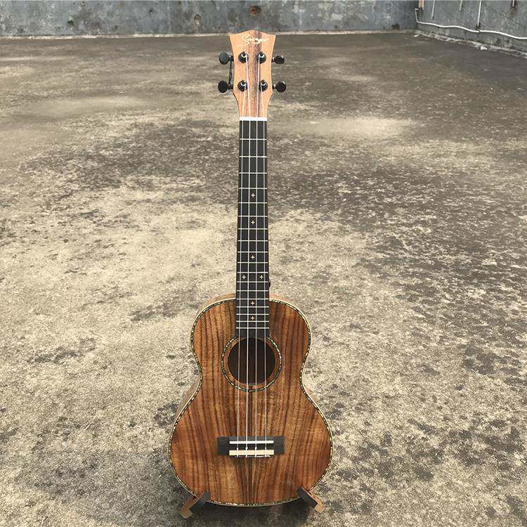 直销23寸Ukulele相思木实木全单尤克里里SS6-24亮光小吉他