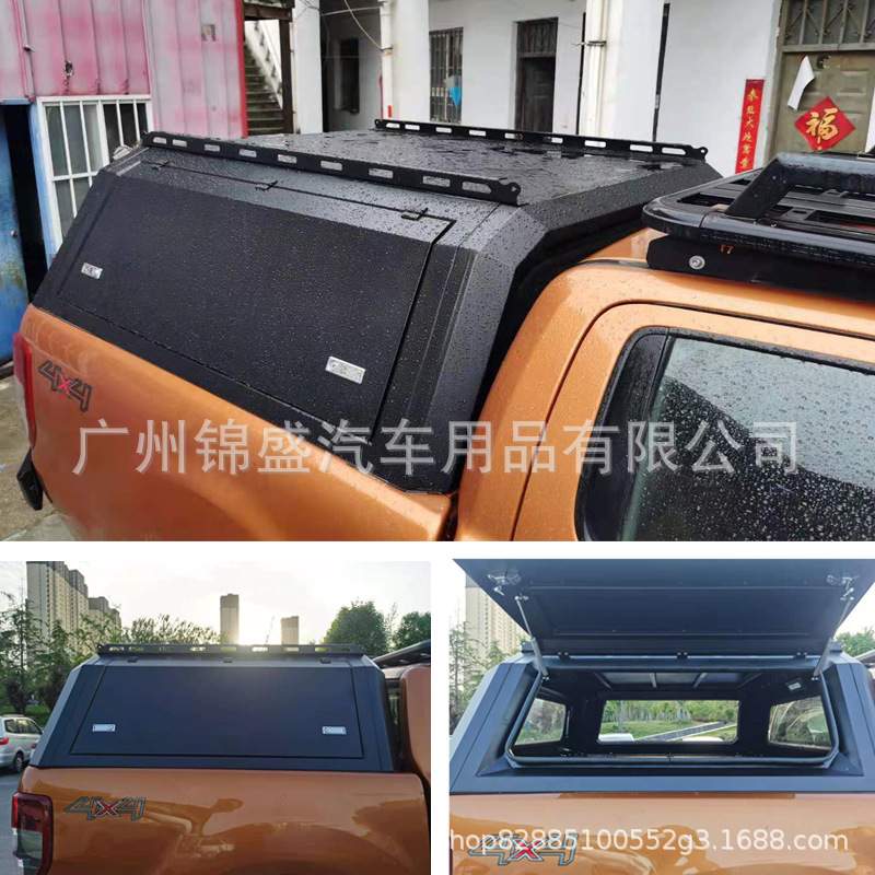 Lightweight High-grade Steel Pickup  Bed Cap Topper Canopy