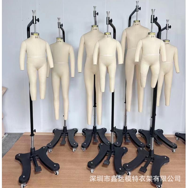 52码童装打板模特59儿童板房模特6673码全身婴童立裁试衣模特