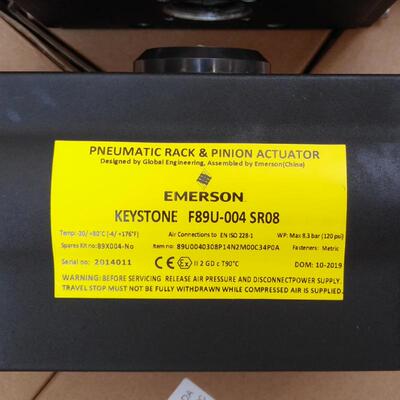 KEYSTONE单作用气缸F89U0040308P14N2M00C34P0A