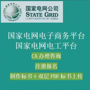 国网代办 国家电网标书上传标书代投 ca锁代办