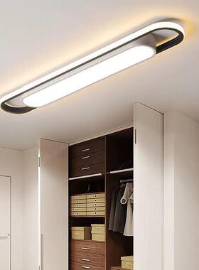 跨境入户玄关过道灯现代简约走廊阳台吸顶灯创意极简led衣帽间灯