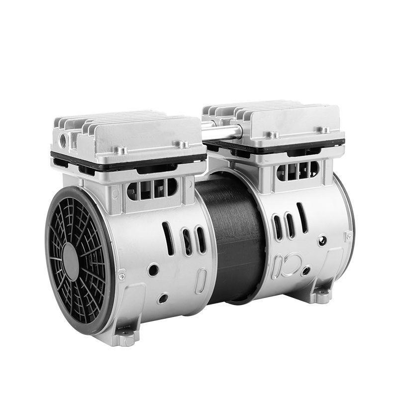 无油静音空压机机头气泵家用打气泵220V大排量原装电机