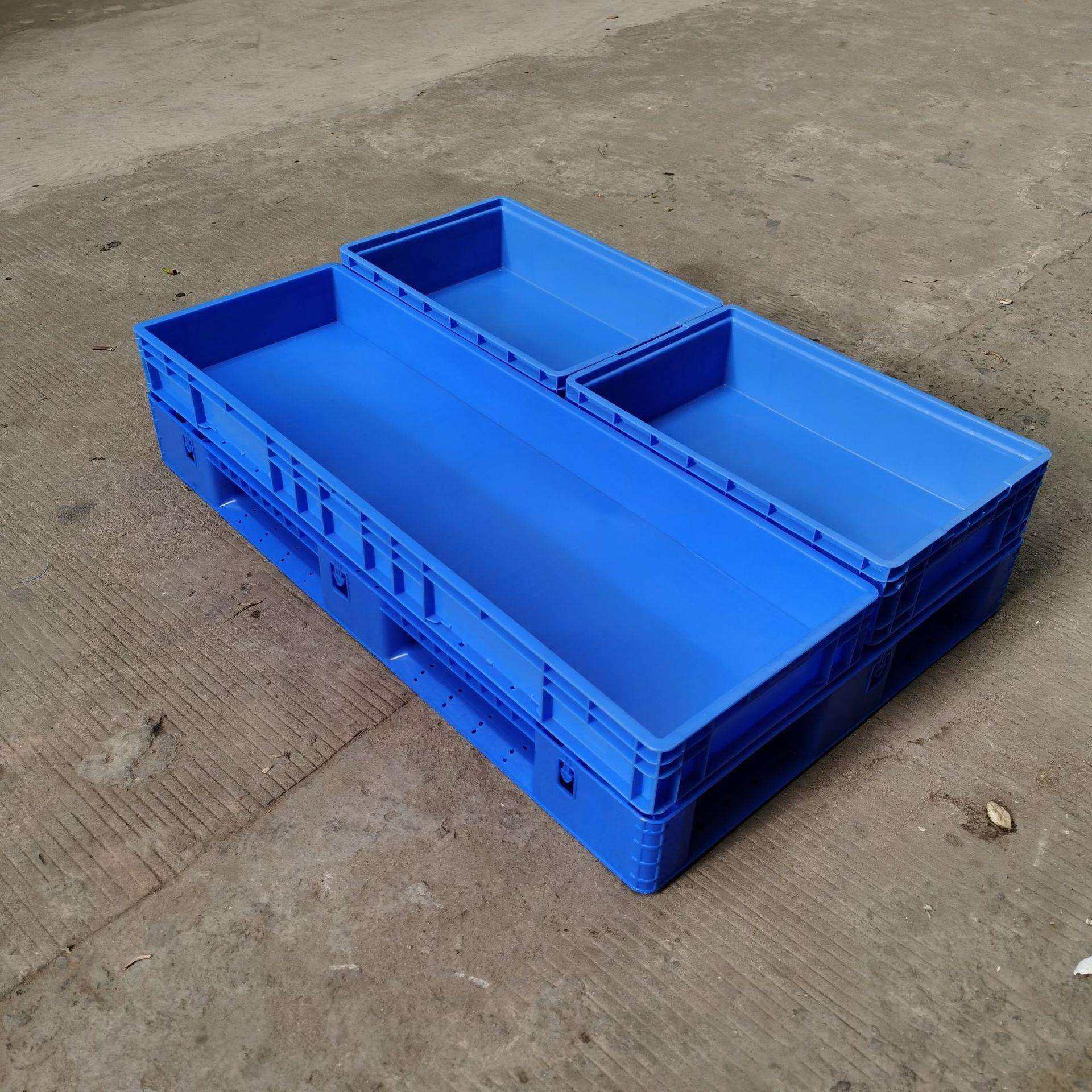 EU41418储物箱140*40*18cm塑料周转箱EU物流箱灰蓝色仓库配件胶箱,农机/农具/农膜,播种栽苗器/地膜机,淘宝优惠券,粉丝福利购,淘宝优惠卷