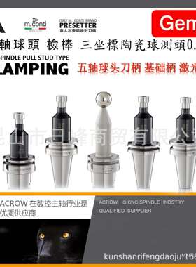 主轴锥度规GEWEFA测试棒Captoc4主轴测试棒psc4测试棒球头测试棒