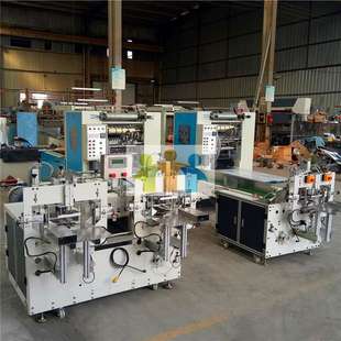 2020新型抽式 同辉方片洗脸巾百洁布设备 干巾折叠机