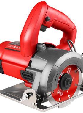 阿虎和美1300W家用小型手提切割机瓷砖木工多功能61101B云石机