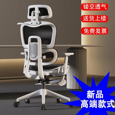 人体工学椅子镂空座垫护腰电脑椅人工力学座椅电竞久坐办公椅新款