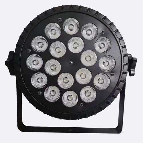 LED18颗10W四合一铸铝扁帕灯全彩染色补光灯KTV酒吧婚庆氛围灯光