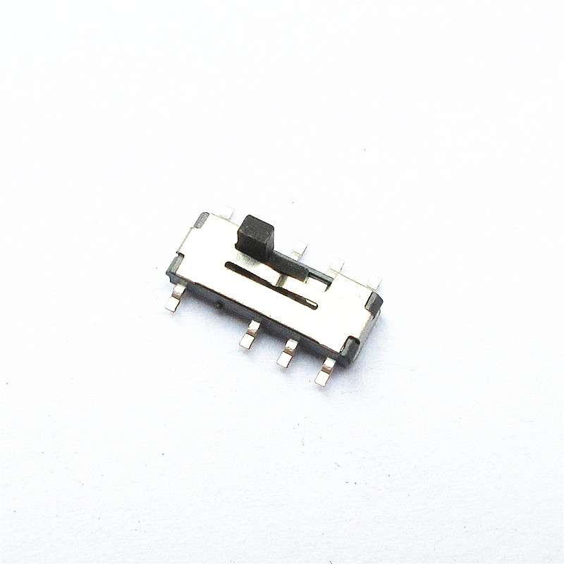小八脚拨动 开关 MSS-23C02 八脚拨动三档贴片2MM