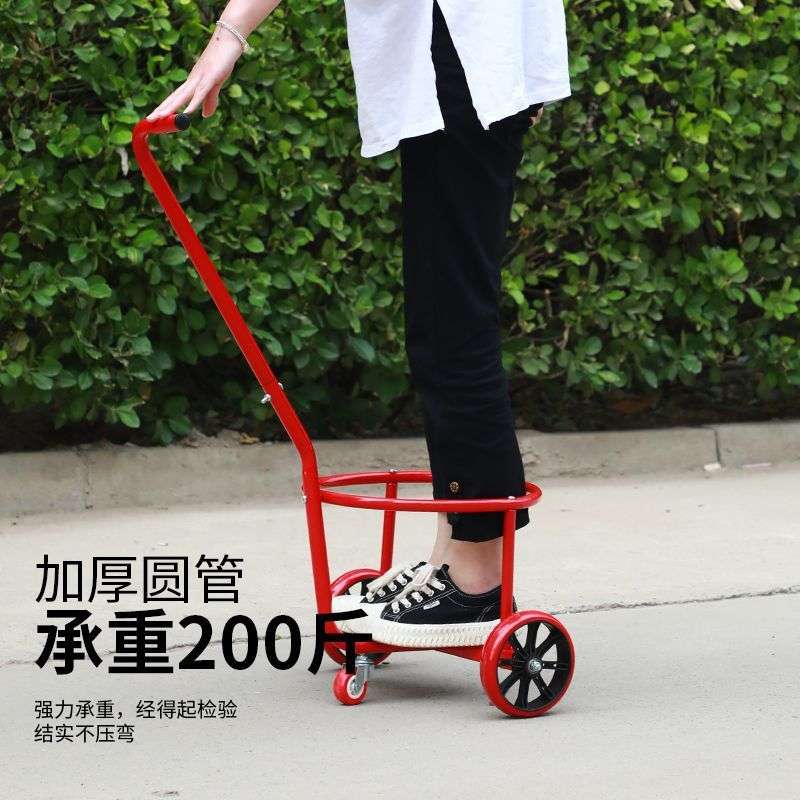拉便携式水车脏水水车水桶小推车家用农村垃圾车车装倒脏手拉式倒