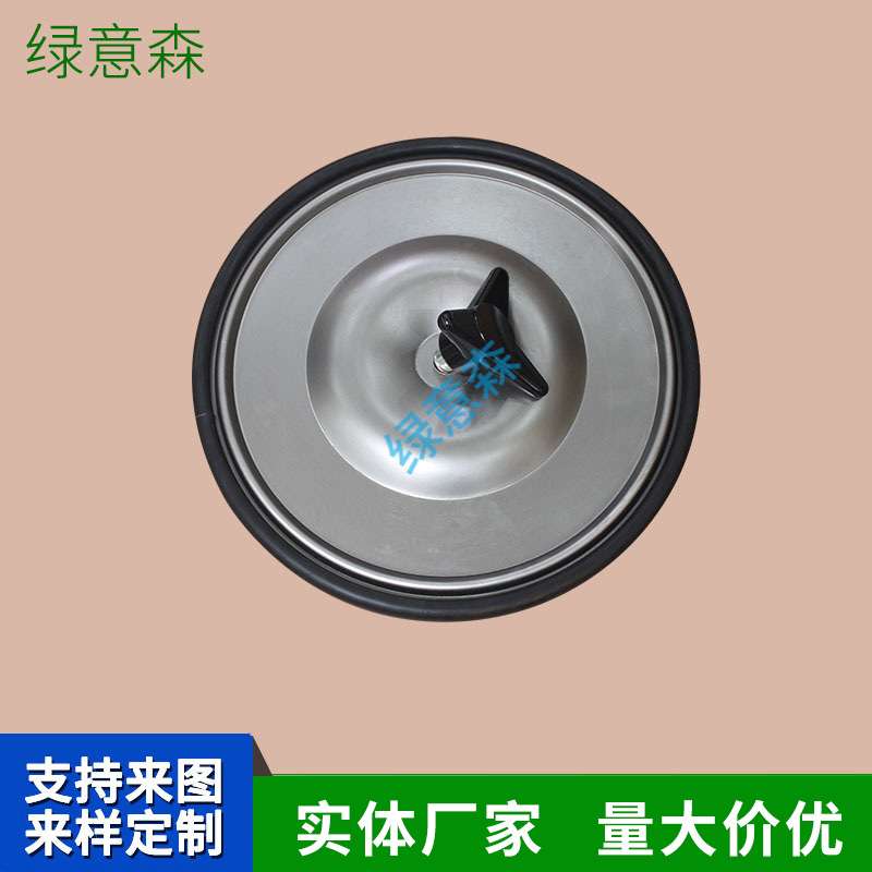 3266滤筒除尘器盖板 3566斜装式门盖带三角箭手轮密封圈