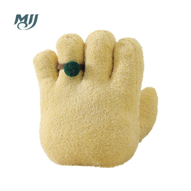 Marry Me简约绒布创意造型家居沙发靠枕异形手掌抱枕趣味软靠垫