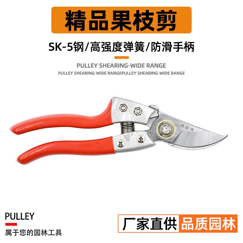 园林修枝园艺剪农用摘果剪家用树枝剪花枝剪剪定铗果枝剪现货