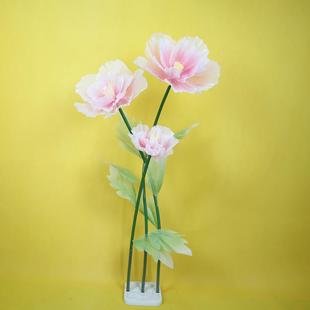 140cm桃花3件套家居客厅装 扮婚礼场景布置聚会派对氛围营造仿真花