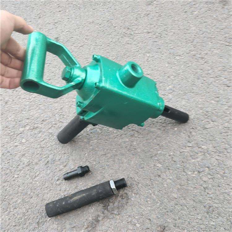 ZK19气动轨道钻 风动钢轨钻孔机 轻型轨道打孔机 矿用气动钻孔机