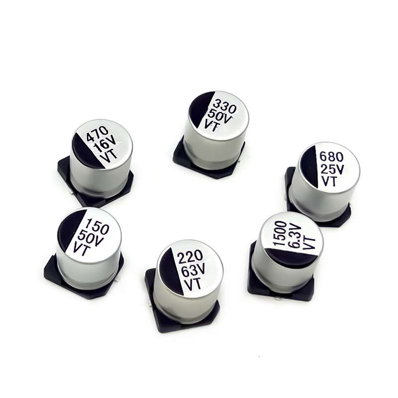 贴片铝电解电容10V470UF 6.3X7.7 LED开关驱动电源电解固态插件