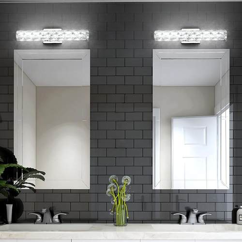 炬胜跨境美规款水晶镜前灯led 洗手间浴室灯简约画前展示镜子灯