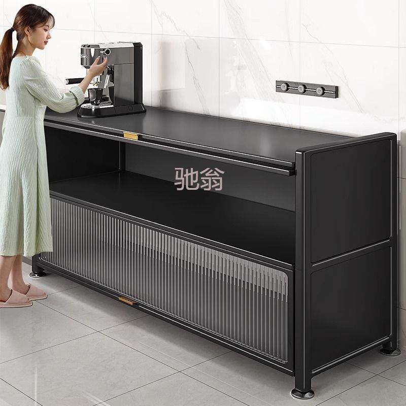 z%厨房置物架落地多层收纳柜带门微波炉碗储物柜子橱柜多功能置物,电子元器件市场,集成电路（IC）,淘宝优惠券,粉丝福利购,淘宝优惠卷