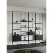 意大利隔断家居储物架展示展示架储物架顶部储物柜客厅搁板办公室